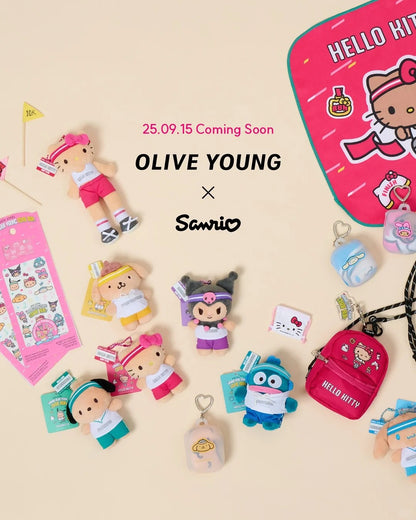 [SANRIO X OLIVE YOUNG 第2彈！] 公仔預訂 共8款